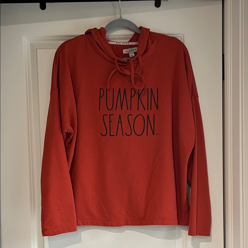 Pumpkin Season Orange Hoodie Sweater
